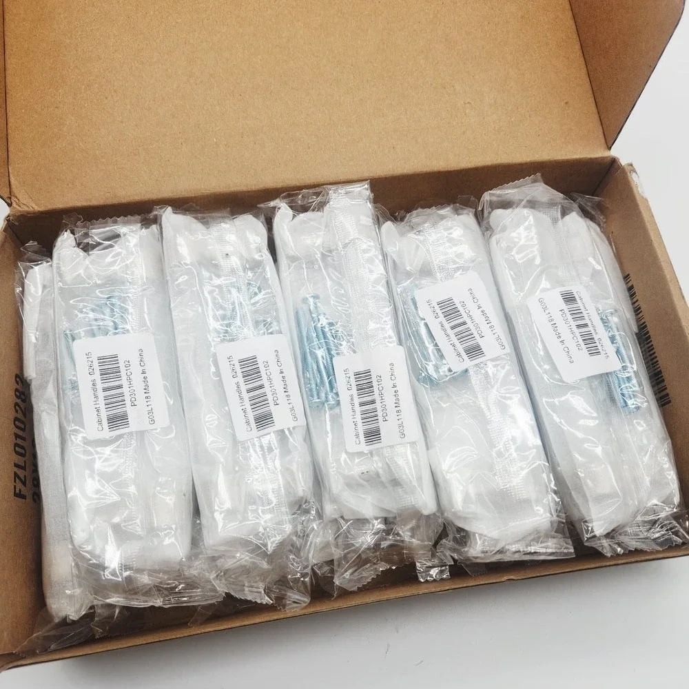 Orger 20 Pack Cabinet Handles 4 Inch Hole Center Clear Acrylic Chrome Pulls